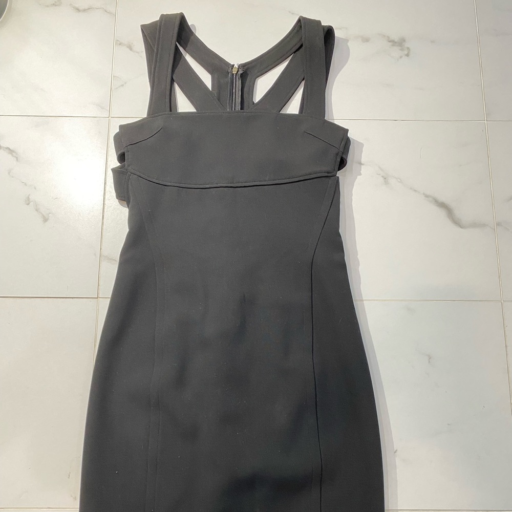 Just Cavalli Formal Black Dress Open Back